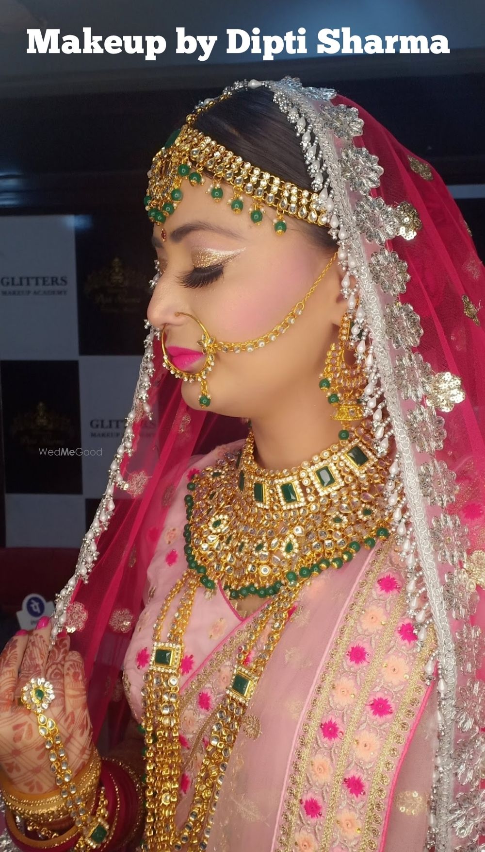 Photo From Bridal Makeover - By Glitters by Dipti Sharma