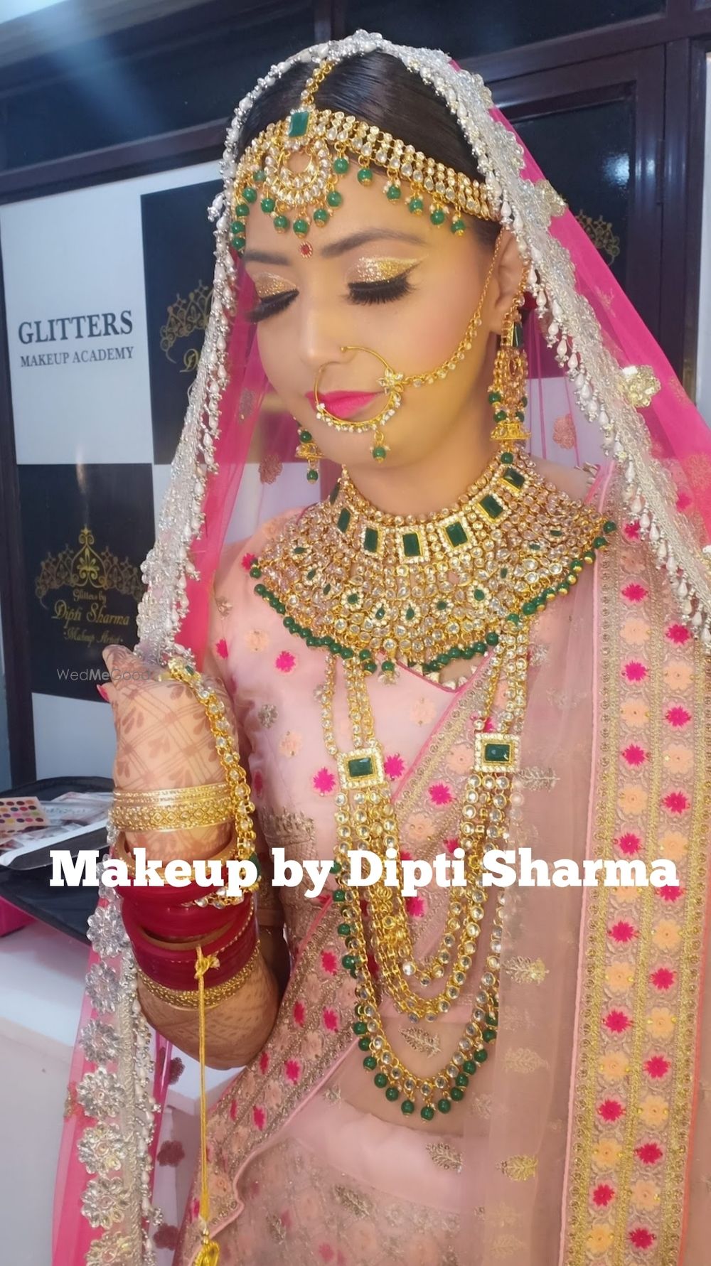 Photo From Bridal Makeover - By Glitters by Dipti Sharma