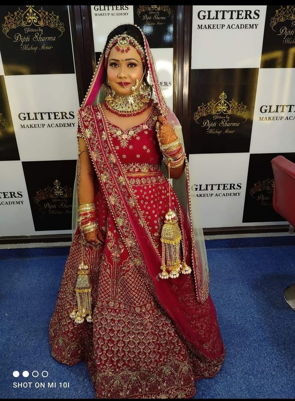 Photo From Bridal Makeover - By Glitters by Dipti Sharma