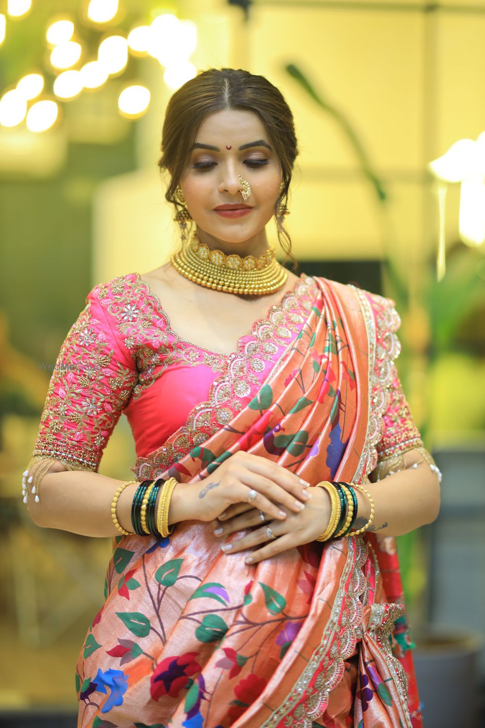 Photo From Maharashtrian Nauvari Look  - By Makeup by Priyaanka