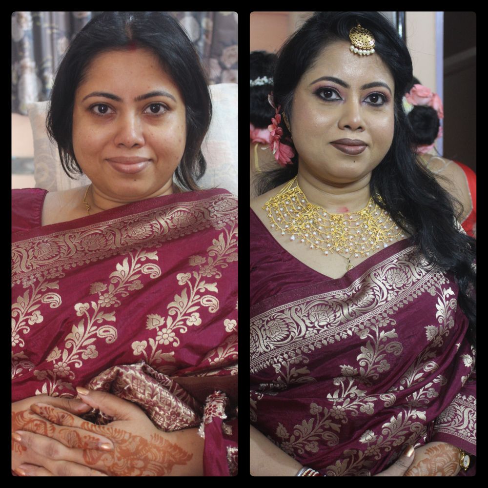 Photo From Before vs After ✨ - By Makeup Glam by Sayani 