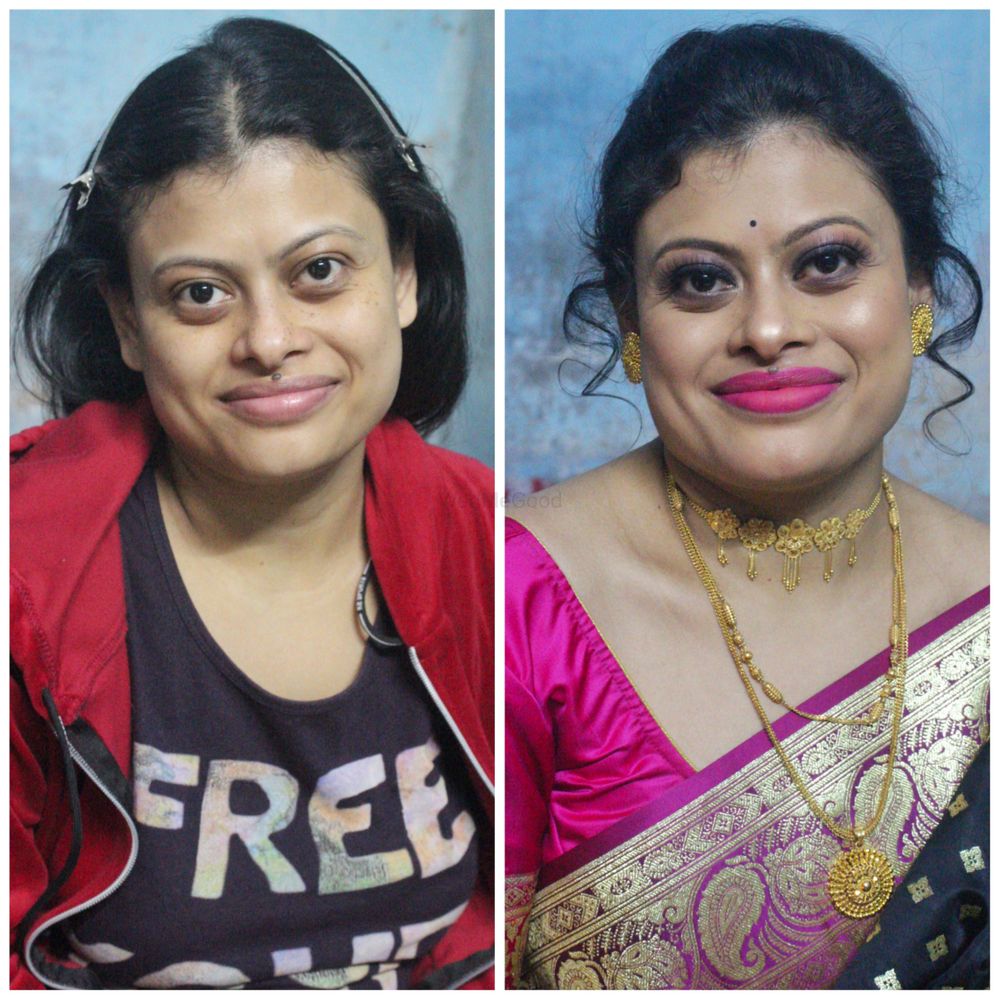 Photo From Before vs After ✨ - By Makeup Glam by Sayani 