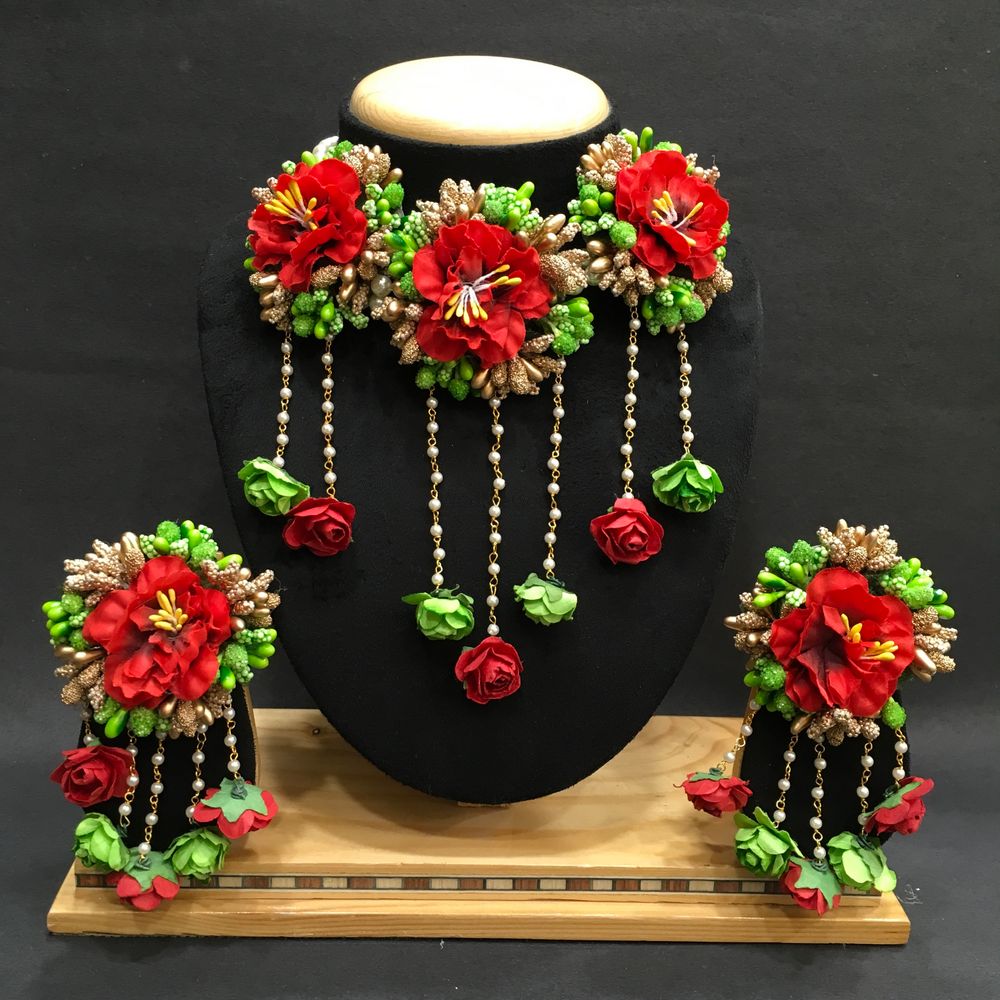 Photo From Flower Jewellery - By Dazzles Fashion & Costume Jewellery