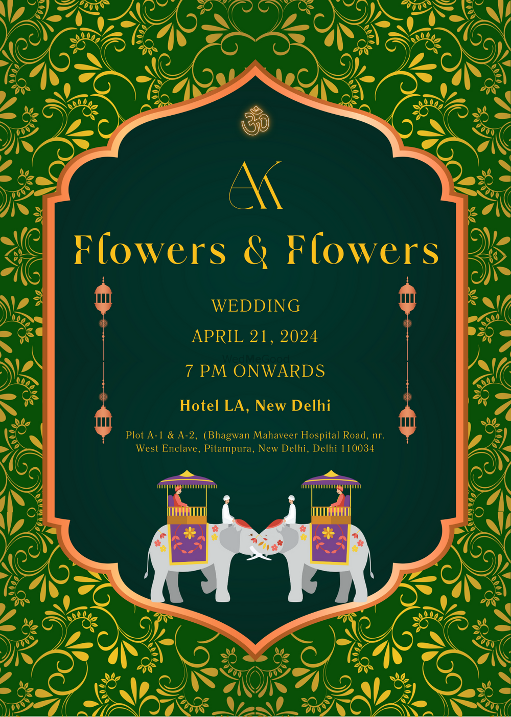 Photo From Traditional floral print cards - By Shruti Mahajan Designs