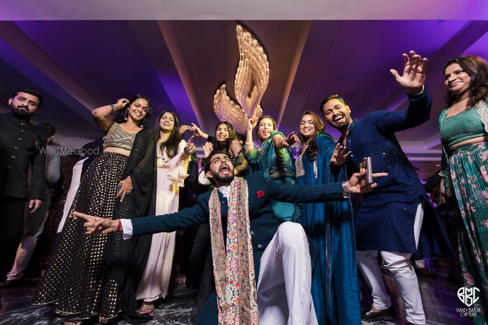 Photo From Yash Devanshi: Energetic Sangeet at JK Banquets, Worli - By Band Baaja Capture