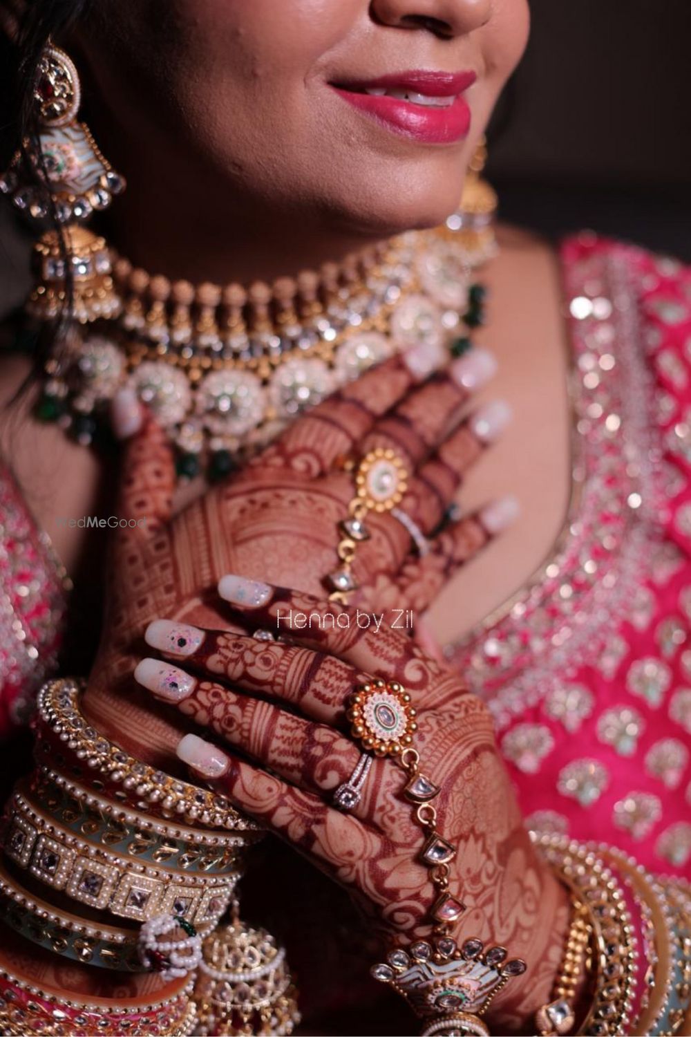 Photo From Shraddha’s bridal mehendi - By Henna by Zil