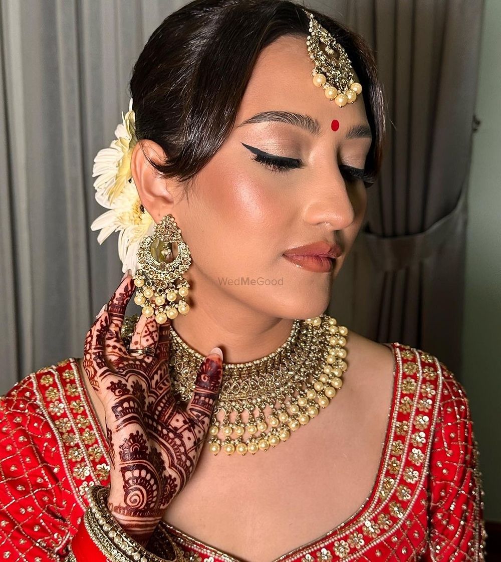 Photo From Radhika Bridal Look - By AWM: Makeovers by Aastha