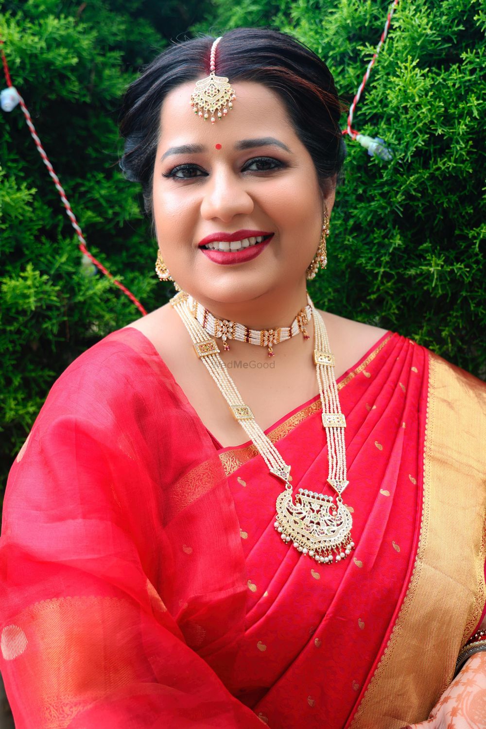 Photo From Samriddhi X "Red Saree Elegance" - By Makeovers by Harsha