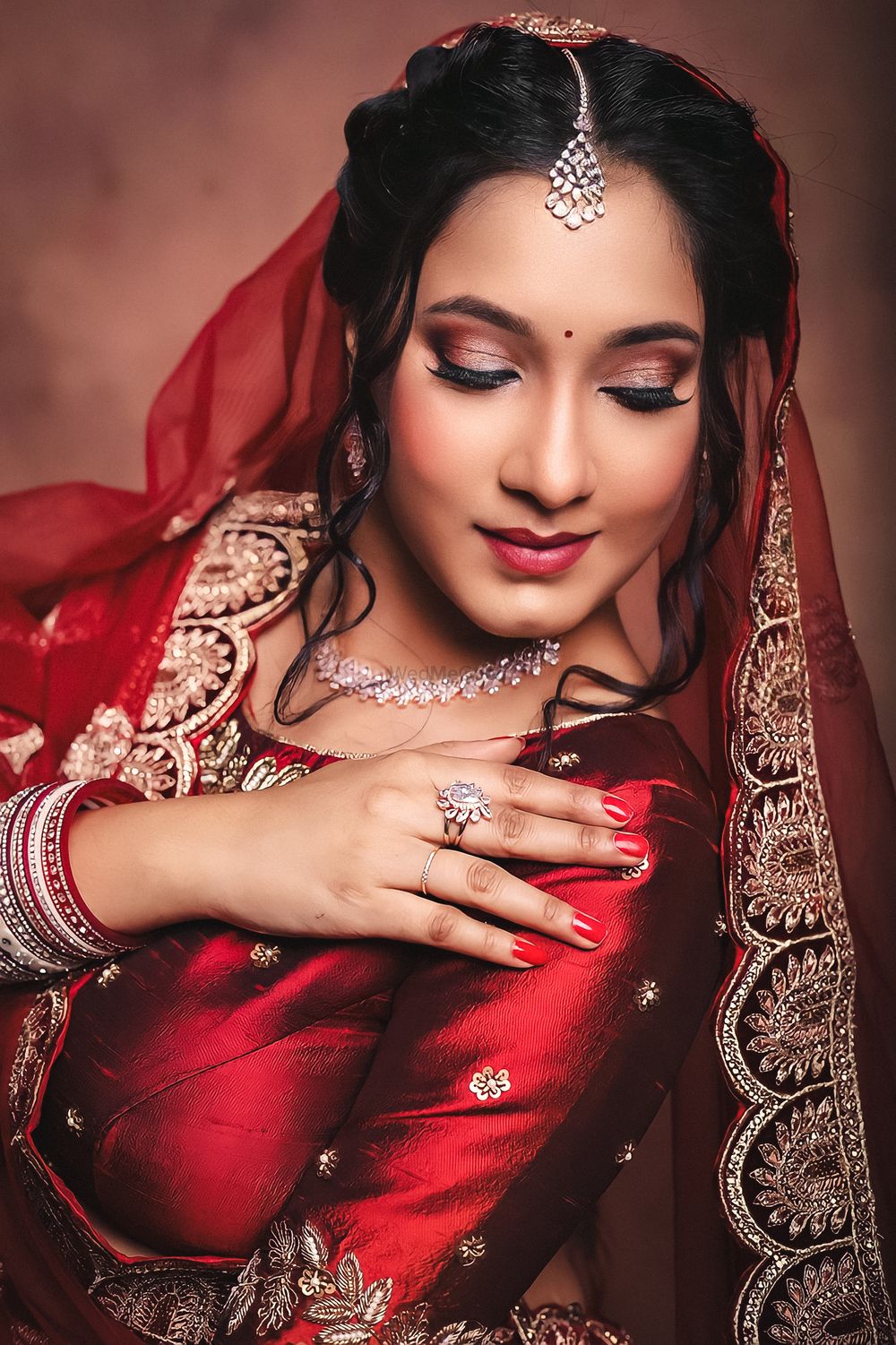 Photo From Vandana X "Ruby Reverie" - By Makeovers by Harsha