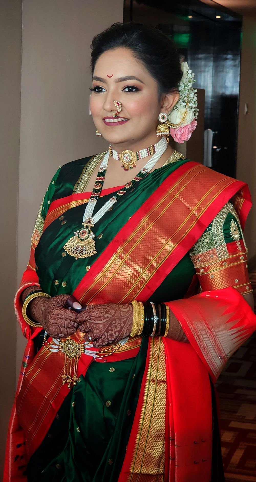 Photo From Bride Sanjana Mane - By Wow - Makeup Artist Reena