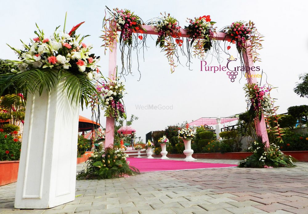 Photo From Luxurious Phera Mandap Inside the pool - By Purple Grapes Weddings & Event Planner