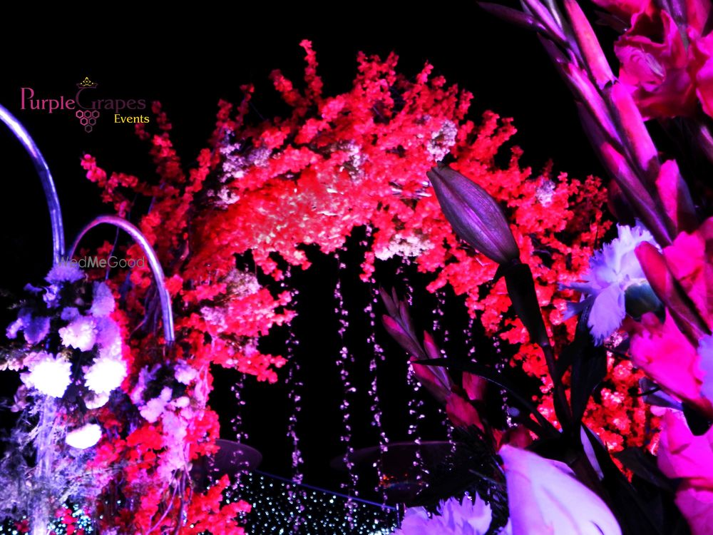 Photo From Sparkling Stary theme Bride groom sitting - By Purple Grapes Weddings & Event Planner