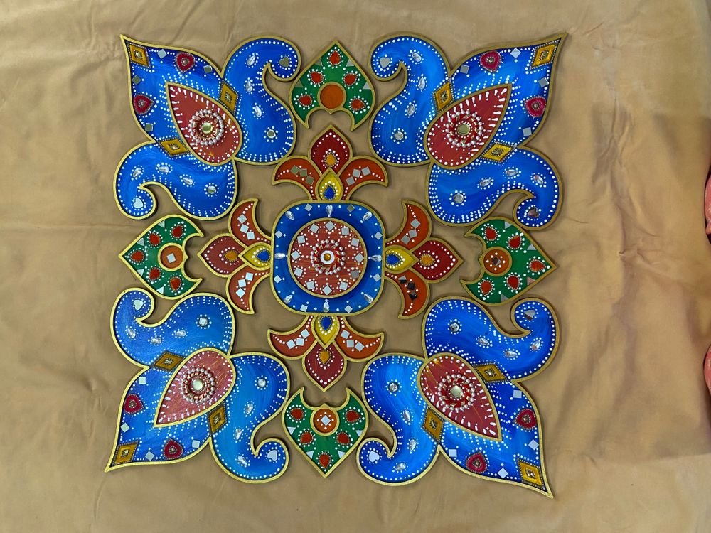 Photo From decorative handmade wooden rangoli  - By Shilpart