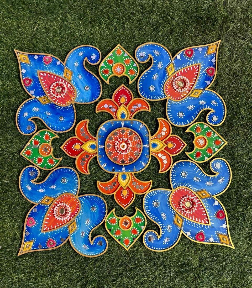 Photo From decorative handmade wooden rangoli  - By Shilpart