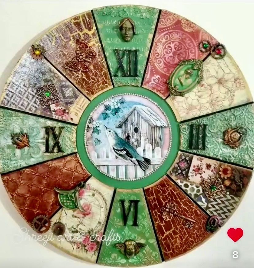 Photo From hand made wall clock  - By Shilpart