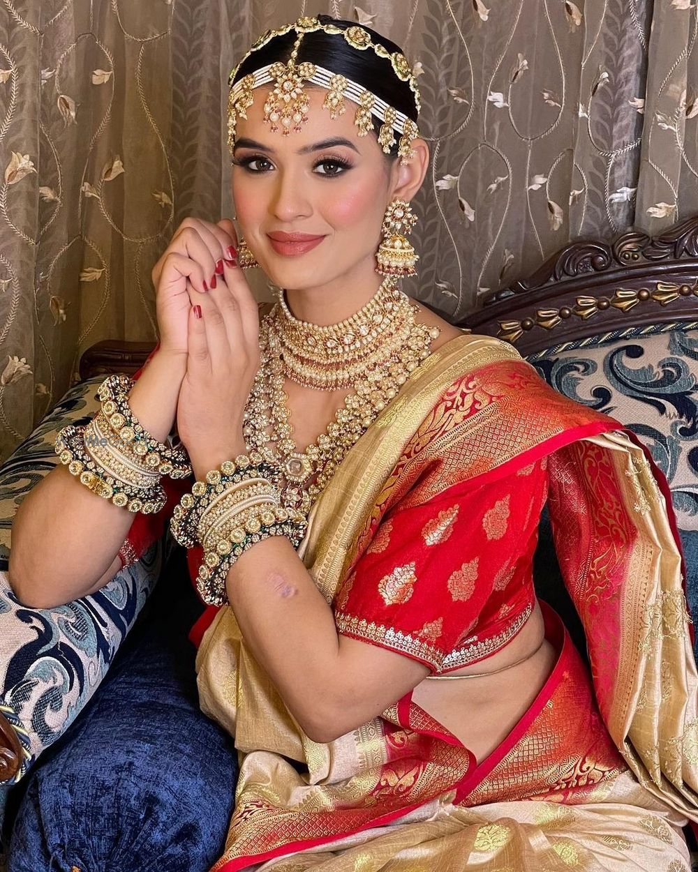 Photo From Gorgeous South Indian bride  - By Surbhi Taneja Makeup