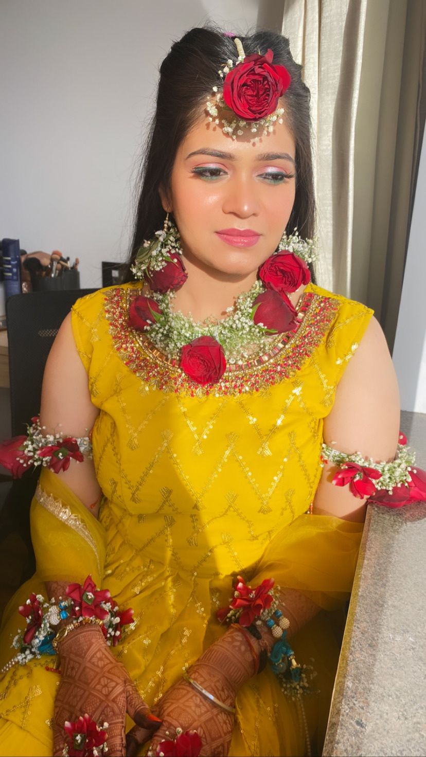Photo From Haldi Brides - By Makeup by Muskan Wadhwani