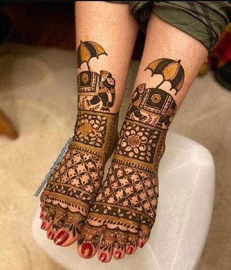 Photo From Leg Mehandi design - By Laxman Mehendi Artist