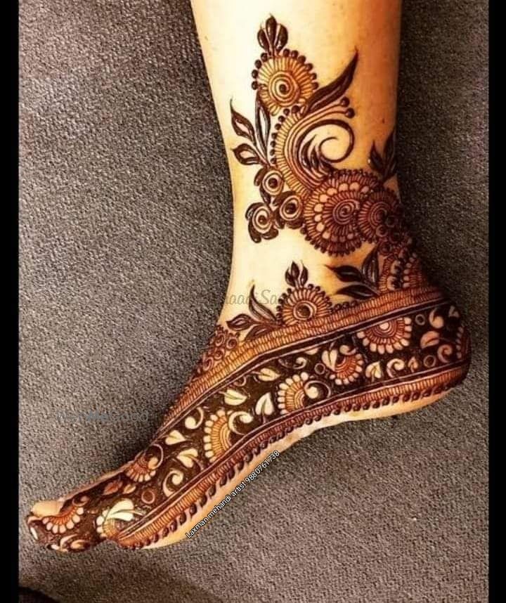 Photo From Leg Mehandi design - By Laxman Mehendi Artist