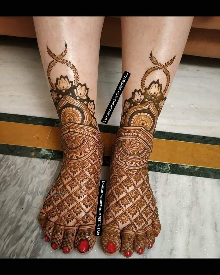 Photo From Leg Mehandi design - By Laxman Mehendi Artist