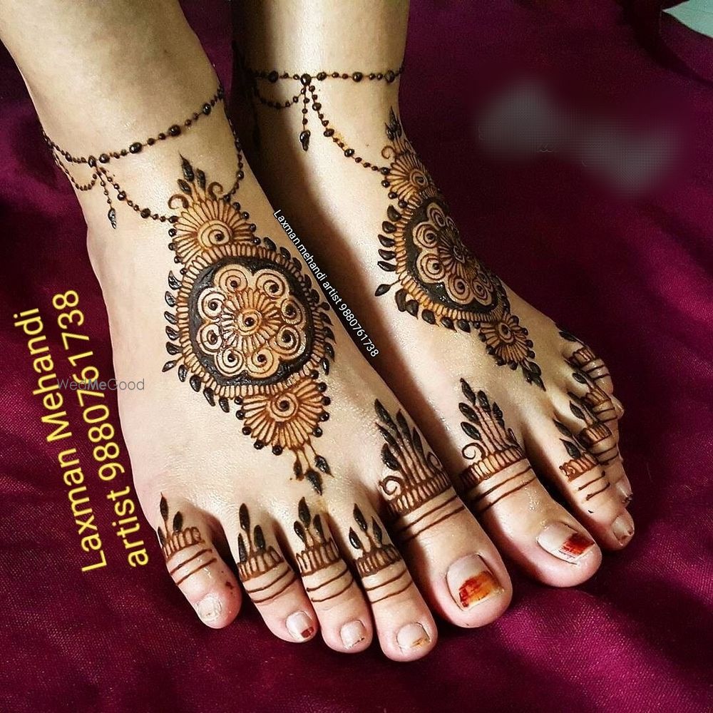 Photo From Leg Mehandi design - By Laxman Mehendi Artist