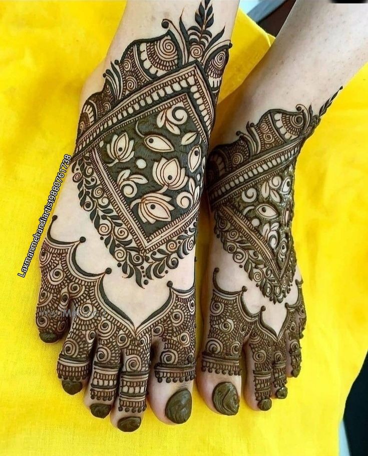 Photo From Leg Mehandi design - By Laxman Mehendi Artist