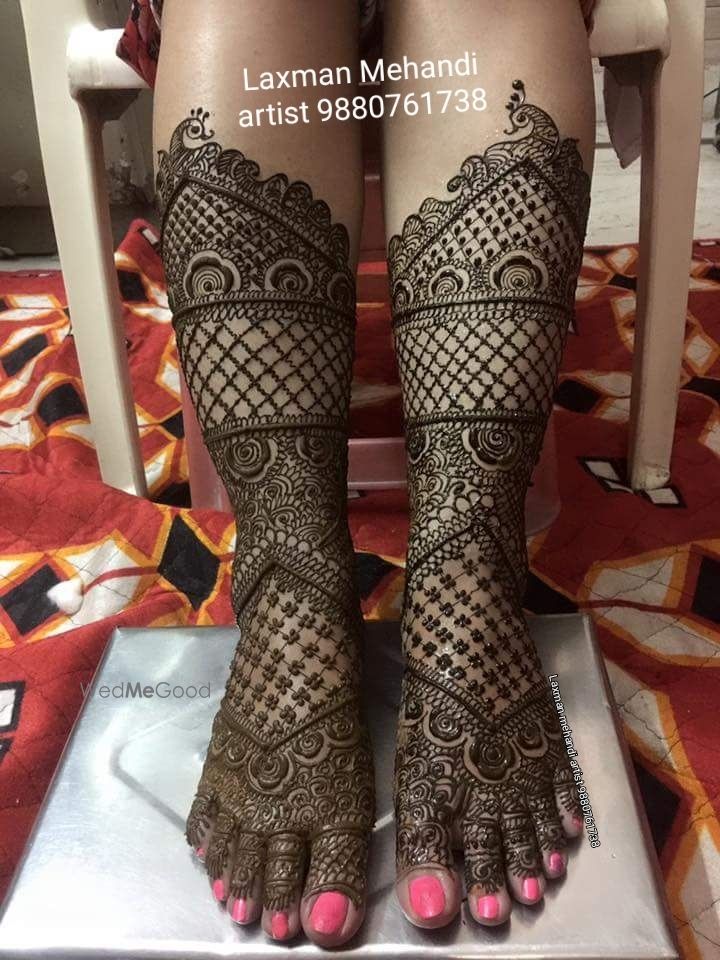 Photo From Leg Mehandi design - By Laxman Mehendi Artist