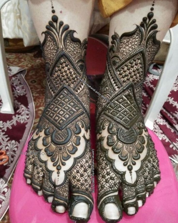 Photo From Leg Mehandi design - By Laxman Mehendi Artist