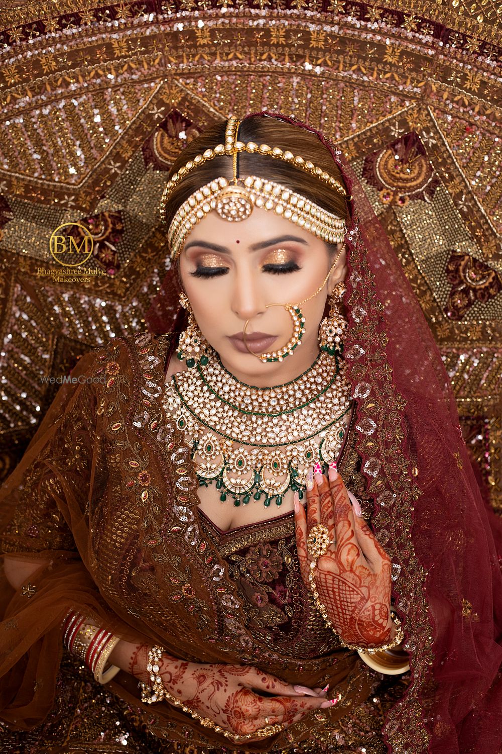 Photo From Bride Gunjan  - By Bhagyashree Mulye Makeovers