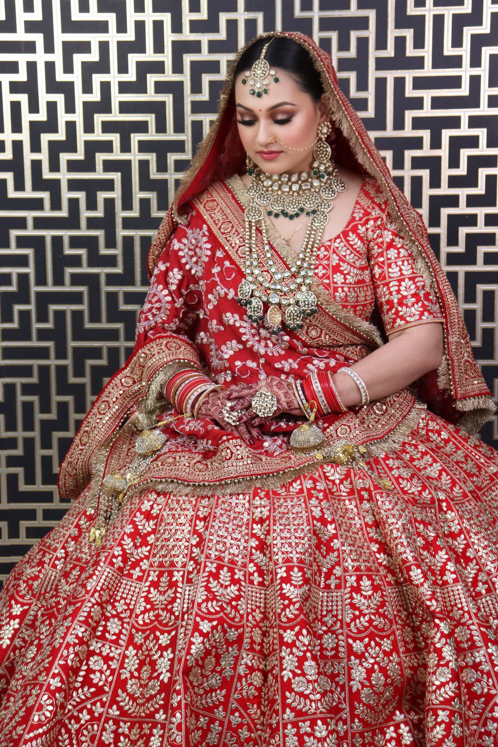 Photo From bride Deepali  - By Nikita Gaur Makeovers