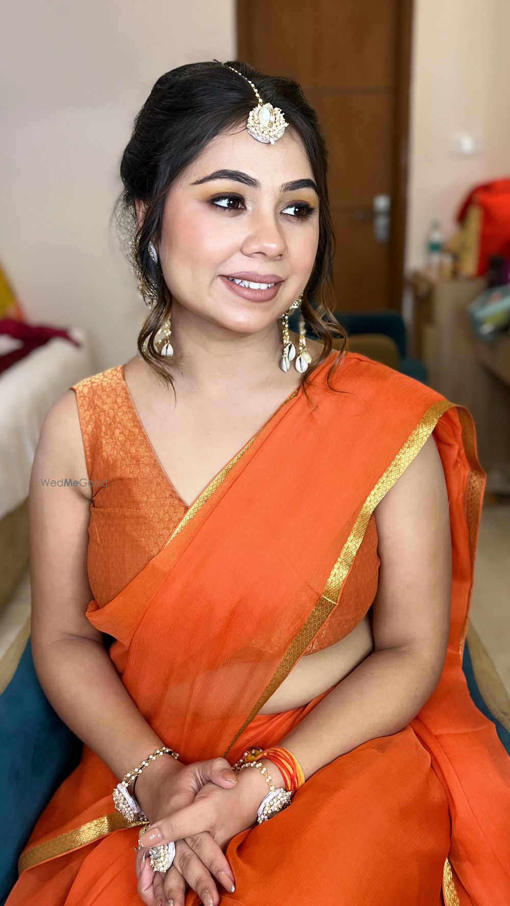 Photo From Mehndi/Haldi brides - By Ayushi Singh Chandel Makeup