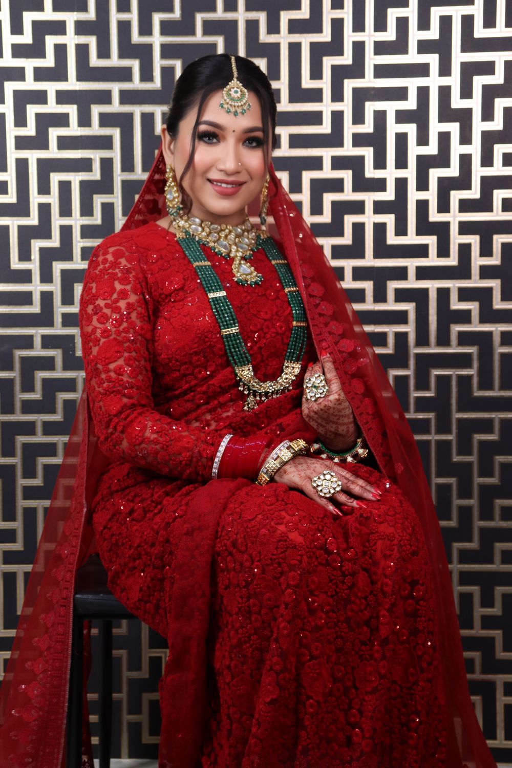 Photo From Bride - Pragati reception look  - By Nikita Gaur Makeovers