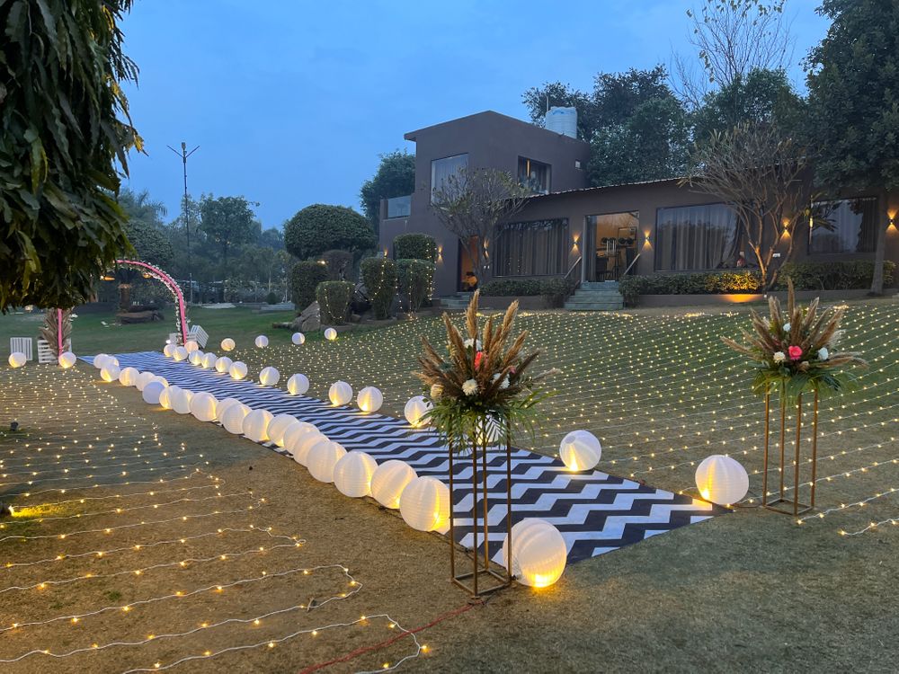 Photo From 25th Anniversary Pastel and Boho Theme  - By Gaur Farm