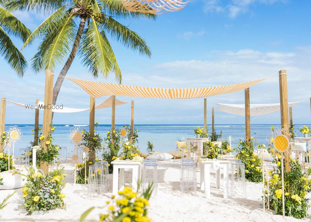 Photo From A SEASIDE HALDI - By Weddingz Mantra