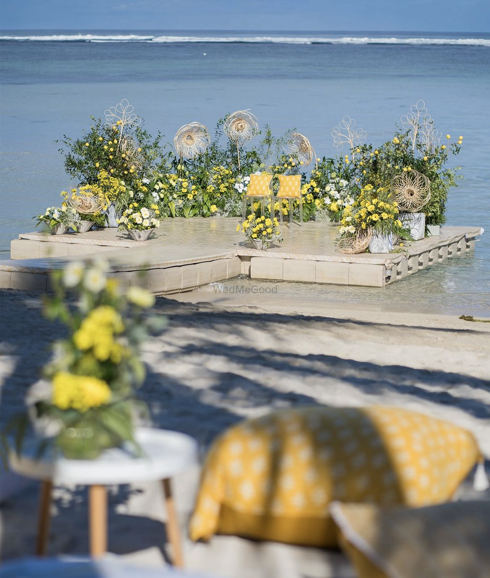 Photo From A SEASIDE HALDI - By Weddingz Mantra