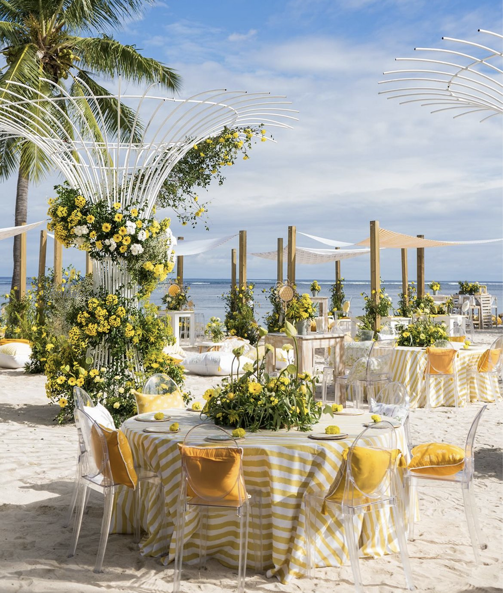 Photo From A SEASIDE HALDI - By Weddingz Mantra