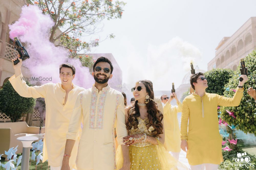 Photo From Aswitha X Vivek ( Haldi & Pool Party) - By Weddings By Evensia