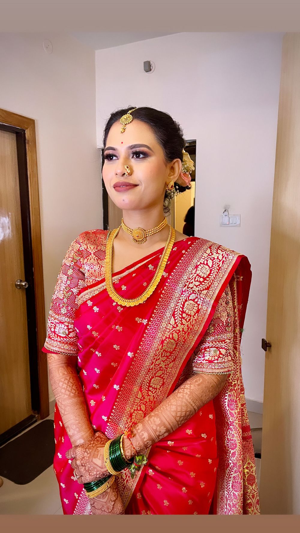 Photo From Radhika’s wedding look airbrush makeup - By Bridal Reflection