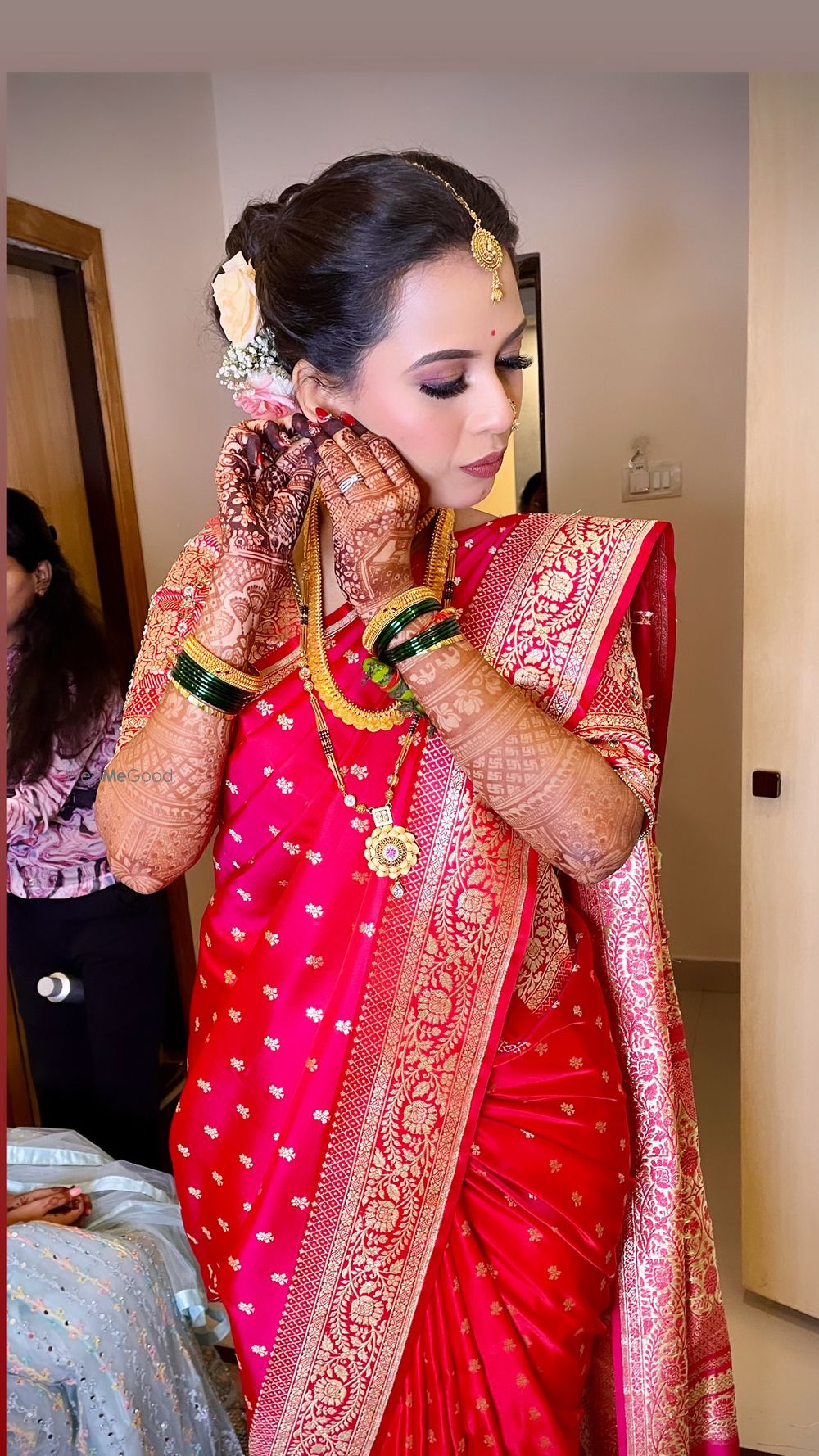 Photo From Radhika’s wedding look airbrush makeup - By Bridal Reflection