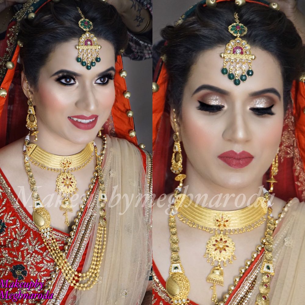 Photo From Monika’s wedding and reception  - By Makeup by Meghna Roda