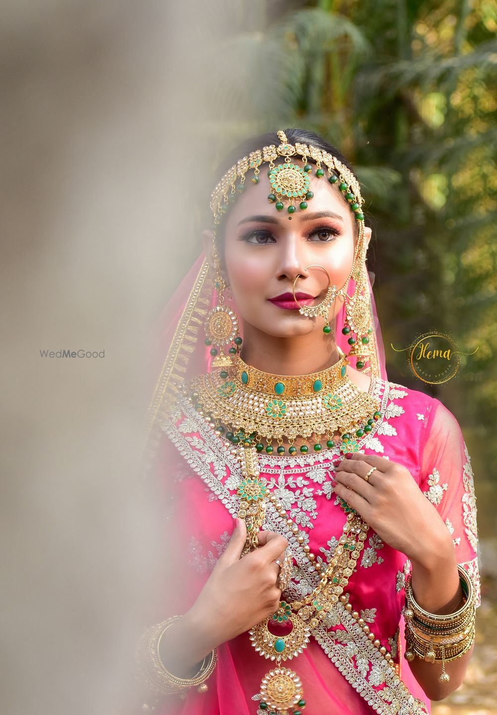 Photo From Lehenga Look - By Hema's Makeup Studio