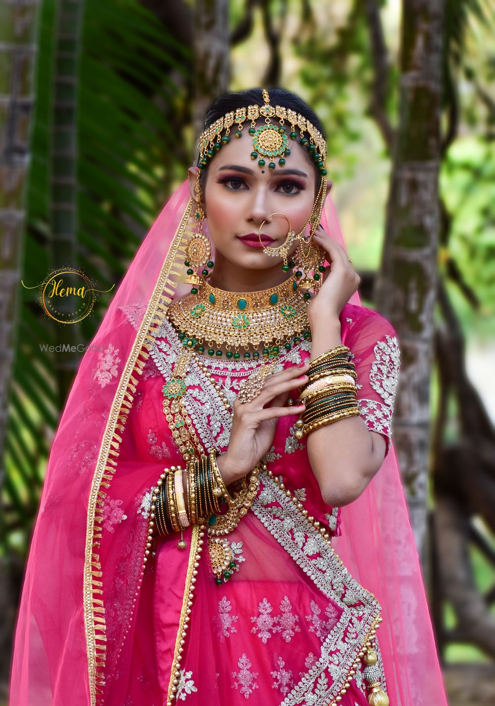 Photo From Lehenga Look - By Hema's Makeup Studio