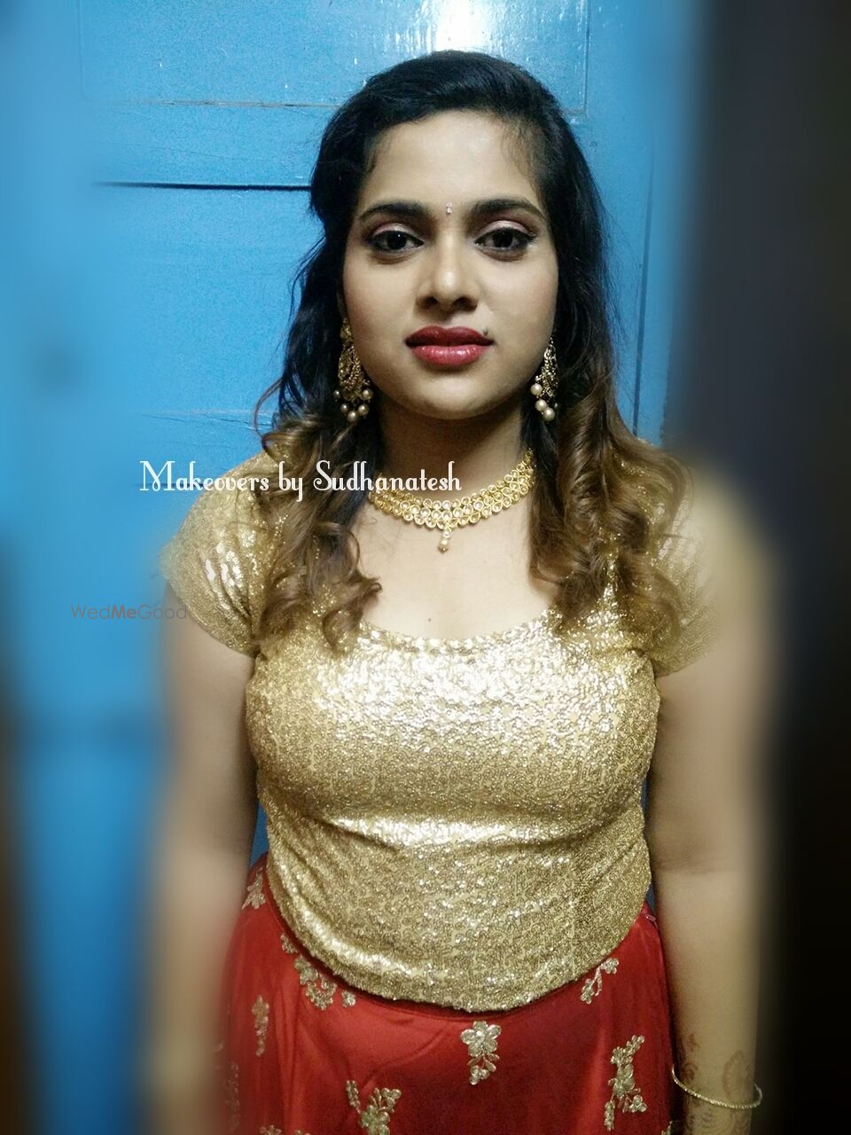 Photo From Shwetha for Brother's Reception - By Makeovers by Sudhanatesh