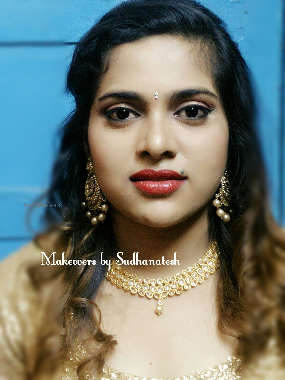 Photo From Shwetha for Brother's Reception - By Makeovers by Sudhanatesh