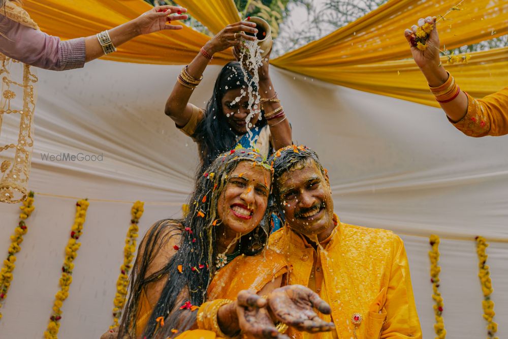 Photo From Arun Pranita- Haldi - By Ritesh Patil Photography