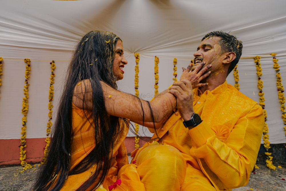 Photo From Arun Pranita- Haldi - By Ritesh Patil Photography