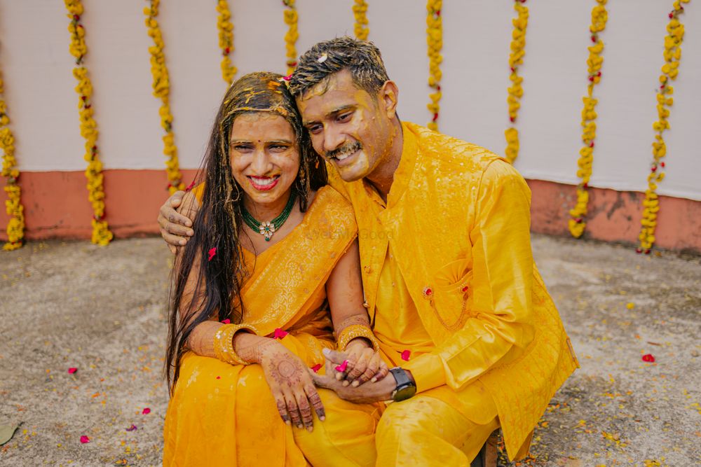 Photo From Arun Pranita- Haldi - By Ritesh Patil Photography