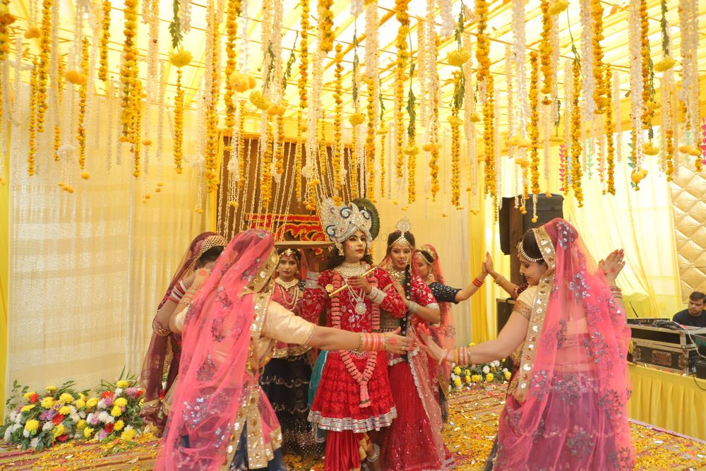 Photo From Kshitij & Richa s Haldi Ceremony - By Attractive Celebration Eventz