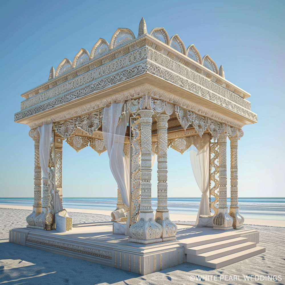 Photo From Spectacular Symmetry: Mandap Concept Designs - By White Pearl Weddings