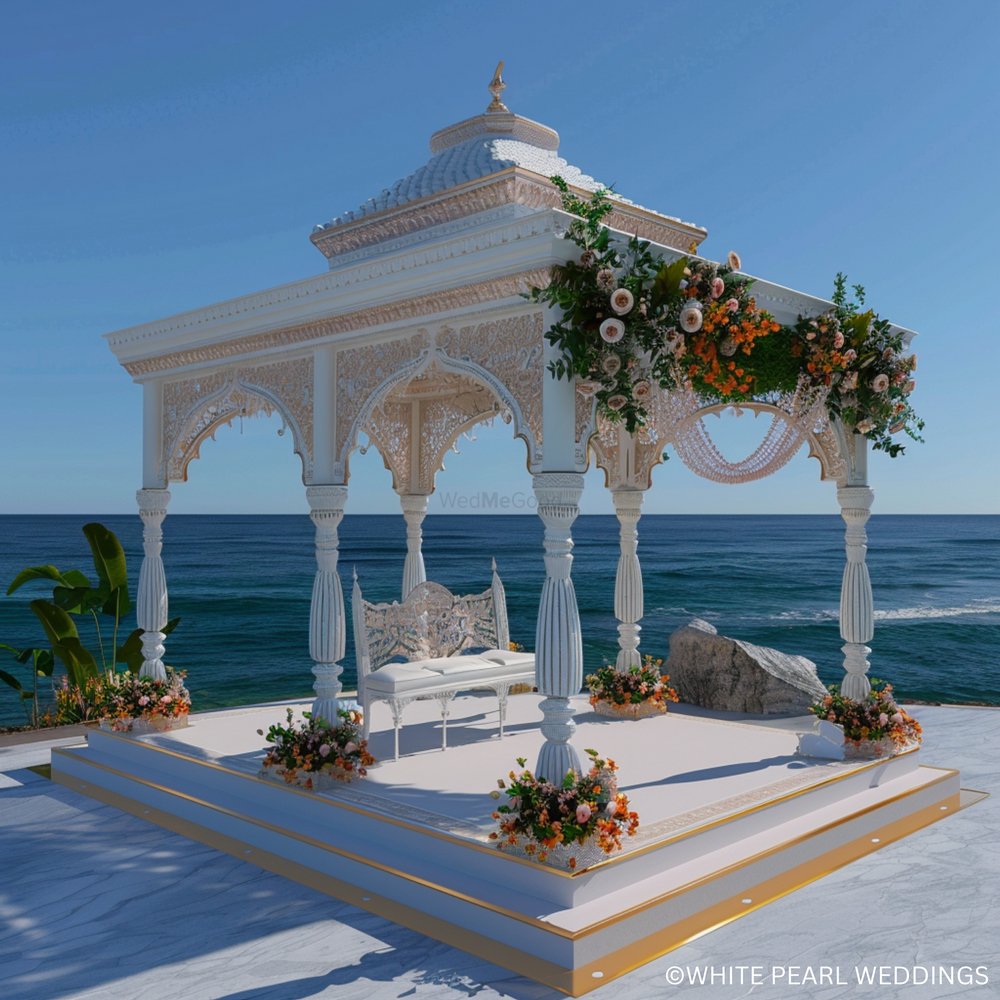 Photo From Spectacular Symmetry: Mandap Concept Designs - By White Pearl Weddings